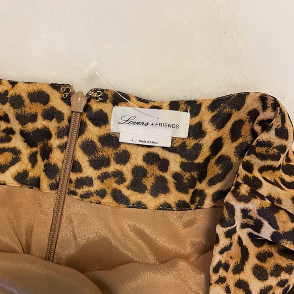 Lovers & Friends Ginny Cheetah Skirt Sz. S - Picture 5 of 9